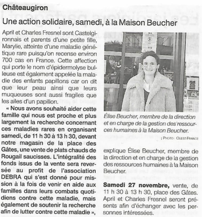 Une action solidaire